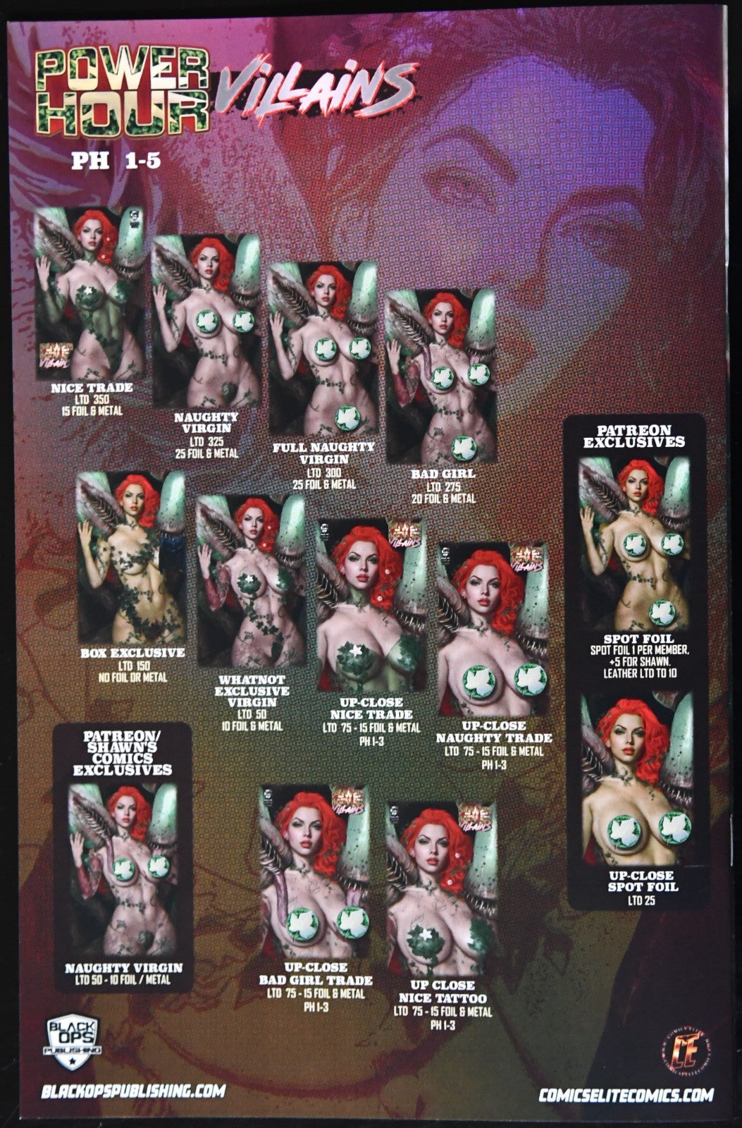 Power Hour #3 Shikarii "Planted" Poison Ivy Cosplay Full Naughty Ltd 325 cpy2