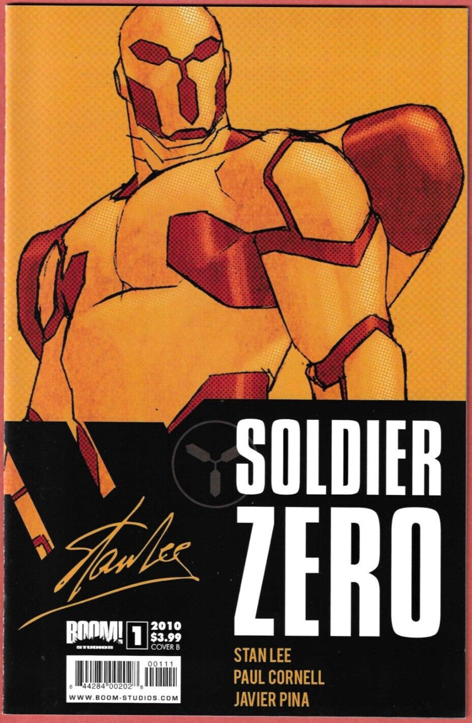 Soldier Zero #1 Cover B Stan Lee Boom Studios 2010