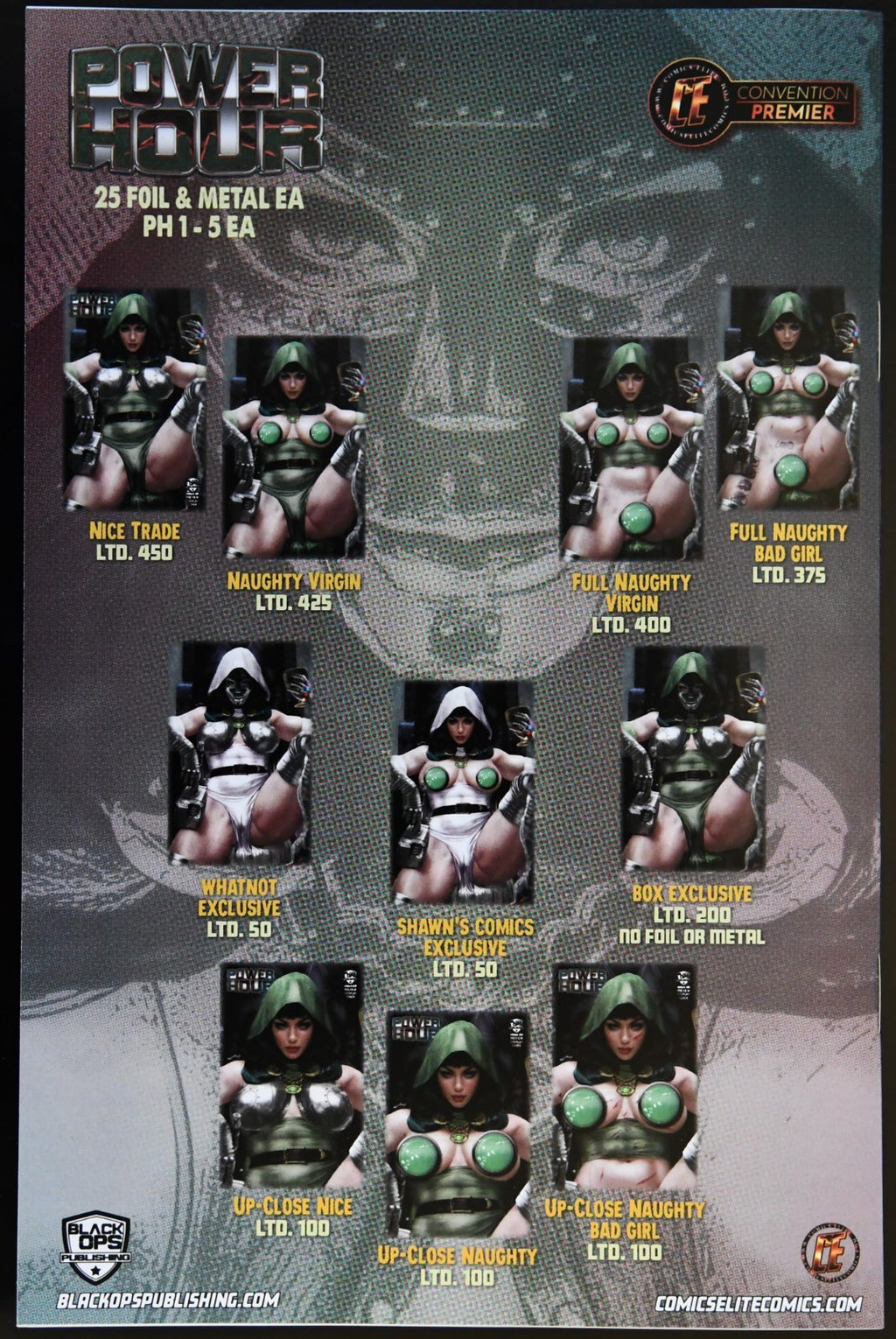 Power Hour #3 Shikarii God Queen 4 Book Box Set with Whatnot Exclusive
