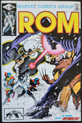 ROM #18 Frank Miller X-Men Crossover Direct Vintage 1981 Marvel Comic Book