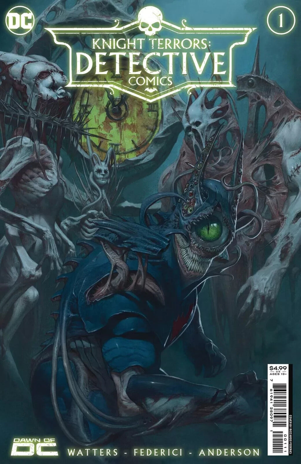 Knight Terrors Detective Comics #1 Cover A Federici DC 2023