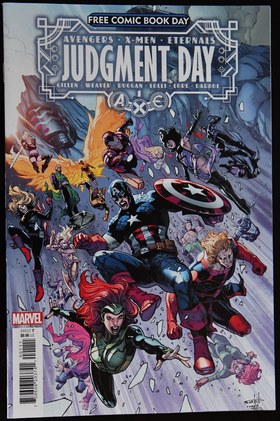 Judgment Day FCBD First Bloodline Blade's Daughter AXE Free Comic Book Day