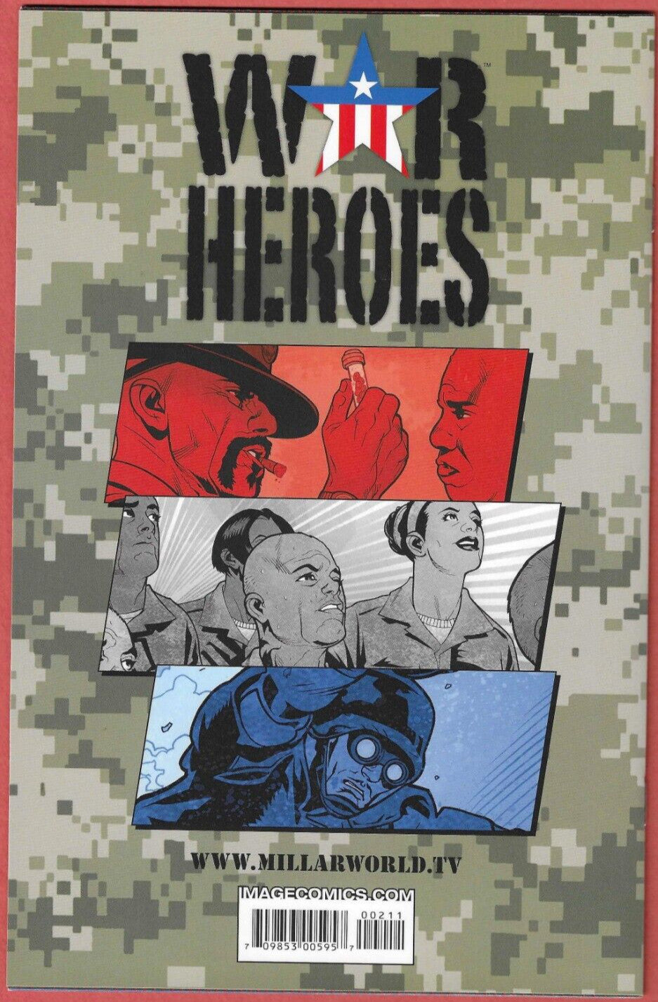 War Heroes 1 2 3 1st Prints Complete Image Comics Mark Millar Tony Harris 2008