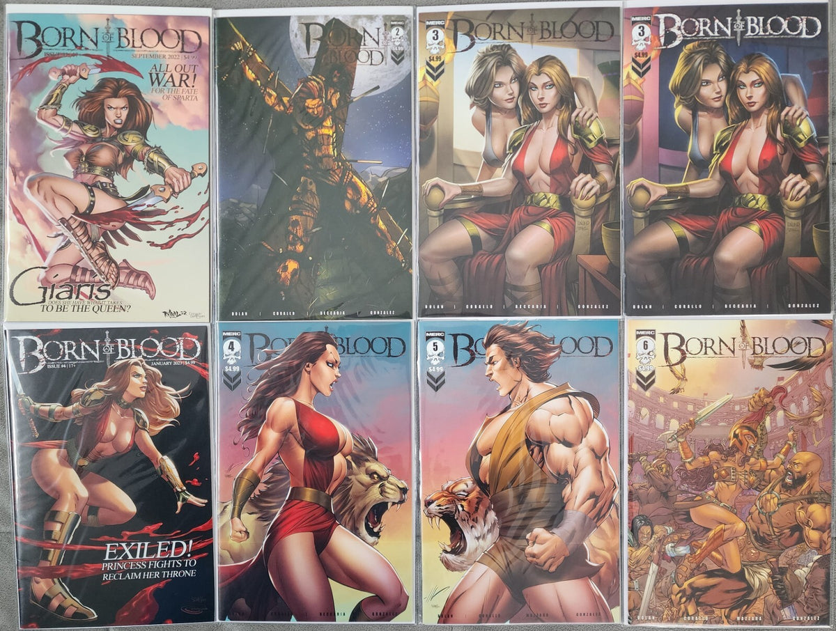 Born of Blood Box Set w/1-6 readers and Shikarii Metal Print