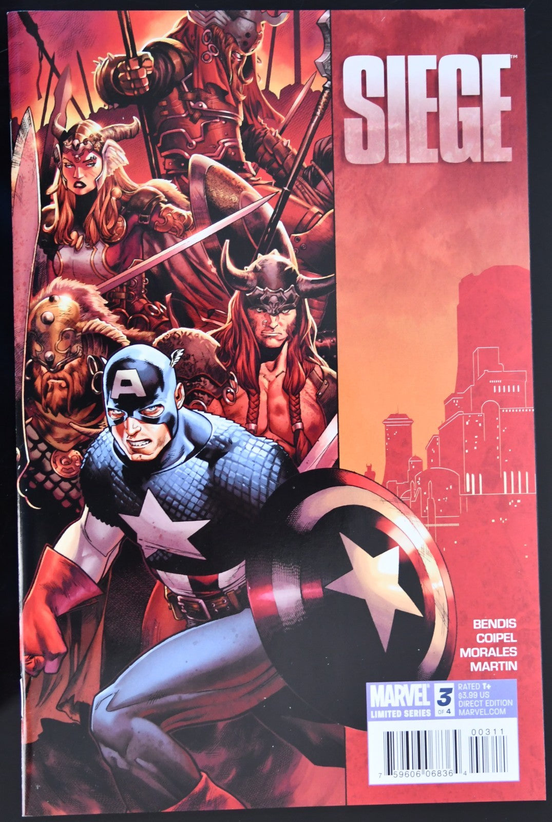Siege #1-4 Olivier Coipel Set Marvel 2010