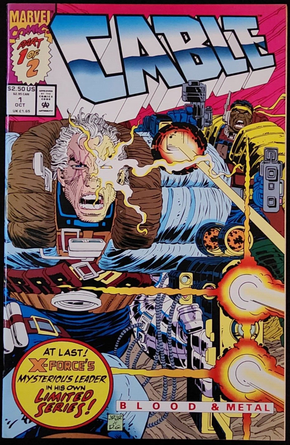 Cable - Blood and Metal #1 (Marvel, October 1992)