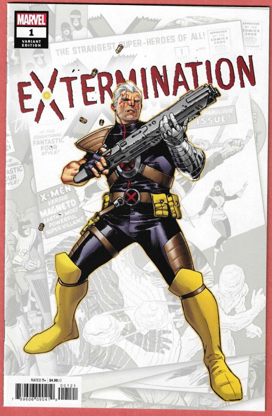 Extermination #1 Marvel Comics 2018 COIPEL Variant 1st app. Cable as a teenager