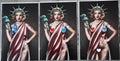Cool Comics Marilyn Monroe Statue of Liberty Lady Liberty 3 Book Set