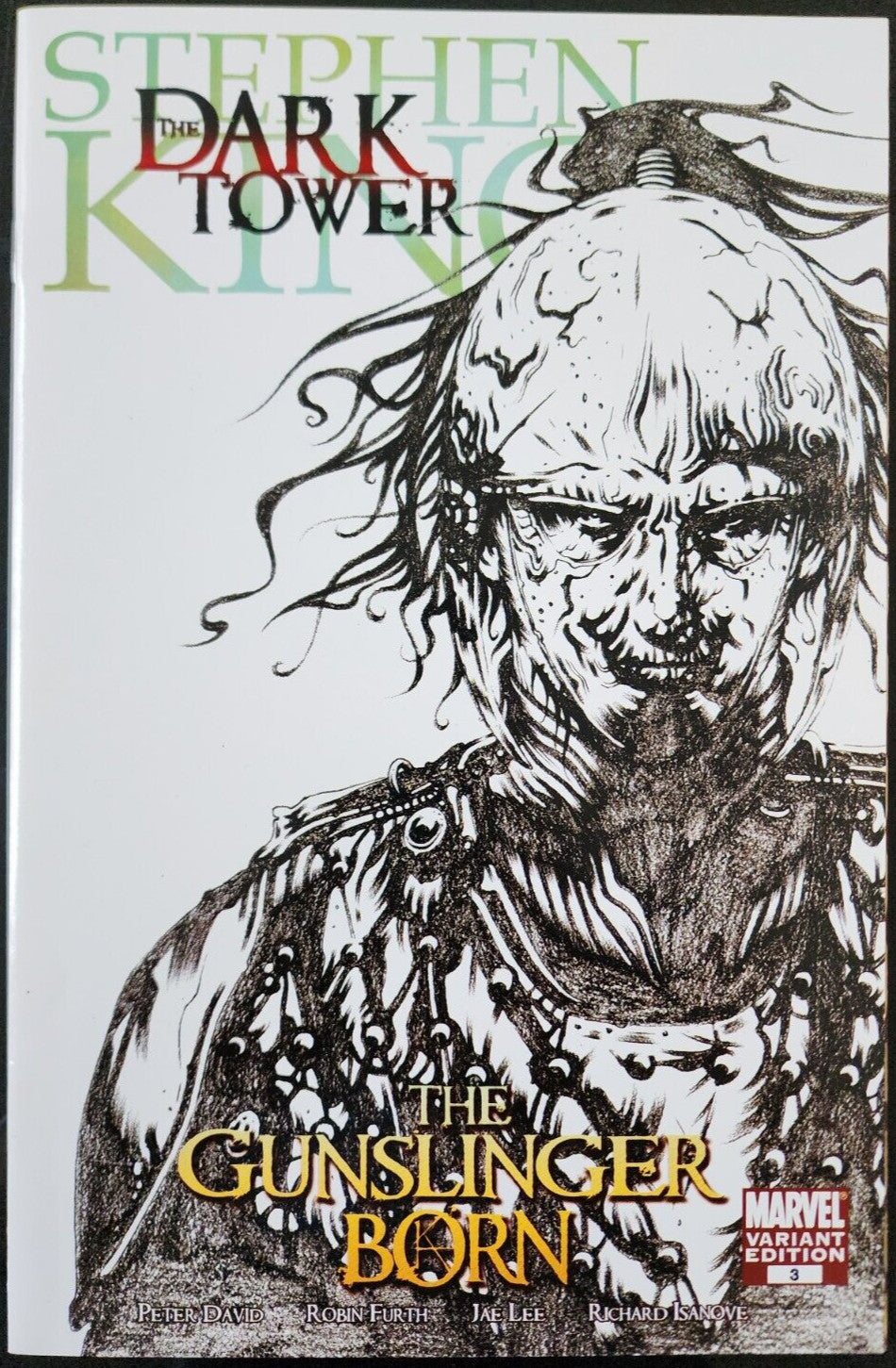 Stephen King The Dark Towers The Gunslinger Born #3 Jae Lee 1:50 Variant 2007