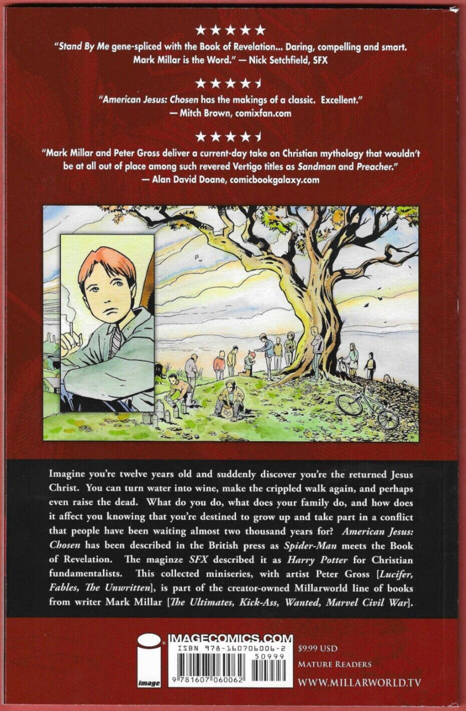American Jesus Vol.  1: Chosen (Image 2009) MARK MILLAR, PETER GROSS. OG Version