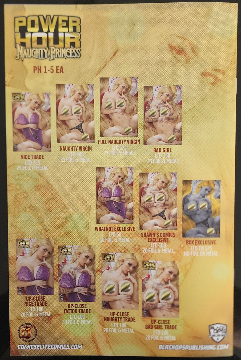 Power Hour #3 Preview Shikarii Knotted Rapunzel Bad Girl Ltd 350