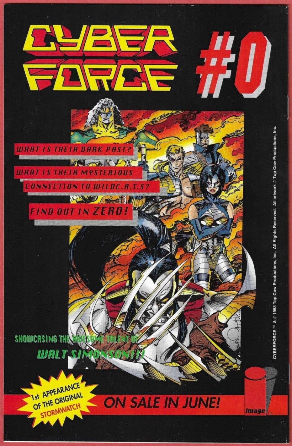 Cyberforce Vol 1 #3 Vol 2 #1 1993 and Cybeforce Hunter Killer FCBD 2009 Image