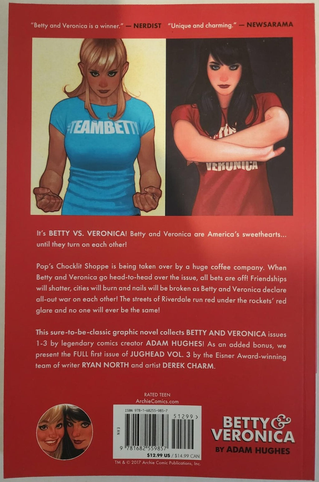 Betty & Veronica by Adam Hughes Complete Archie Comics TPB RARE Jughead