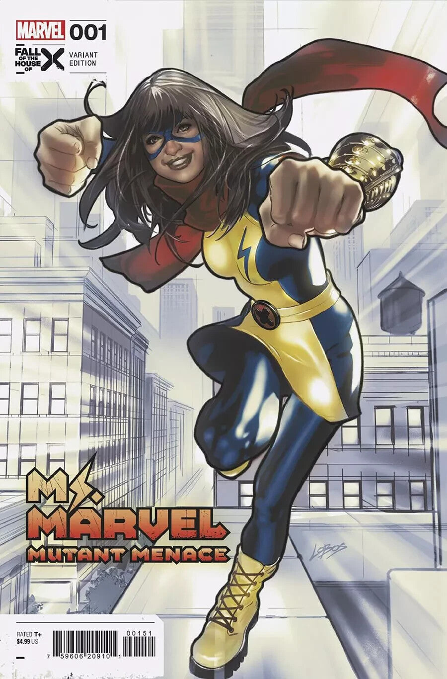 MS MARVEL MUTANT MENACE 1 PABLO VILLALOBOS VARIANT NM LOBO 2024