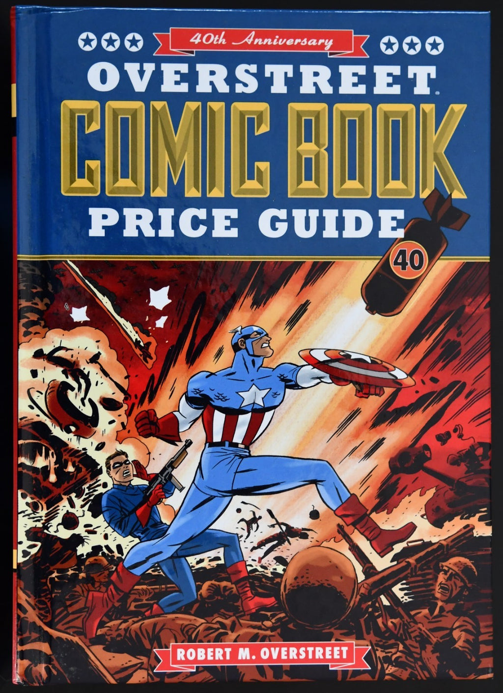 Overstreet Comic Book Price Guide 40 Hardcover Edition 2010 Captain America