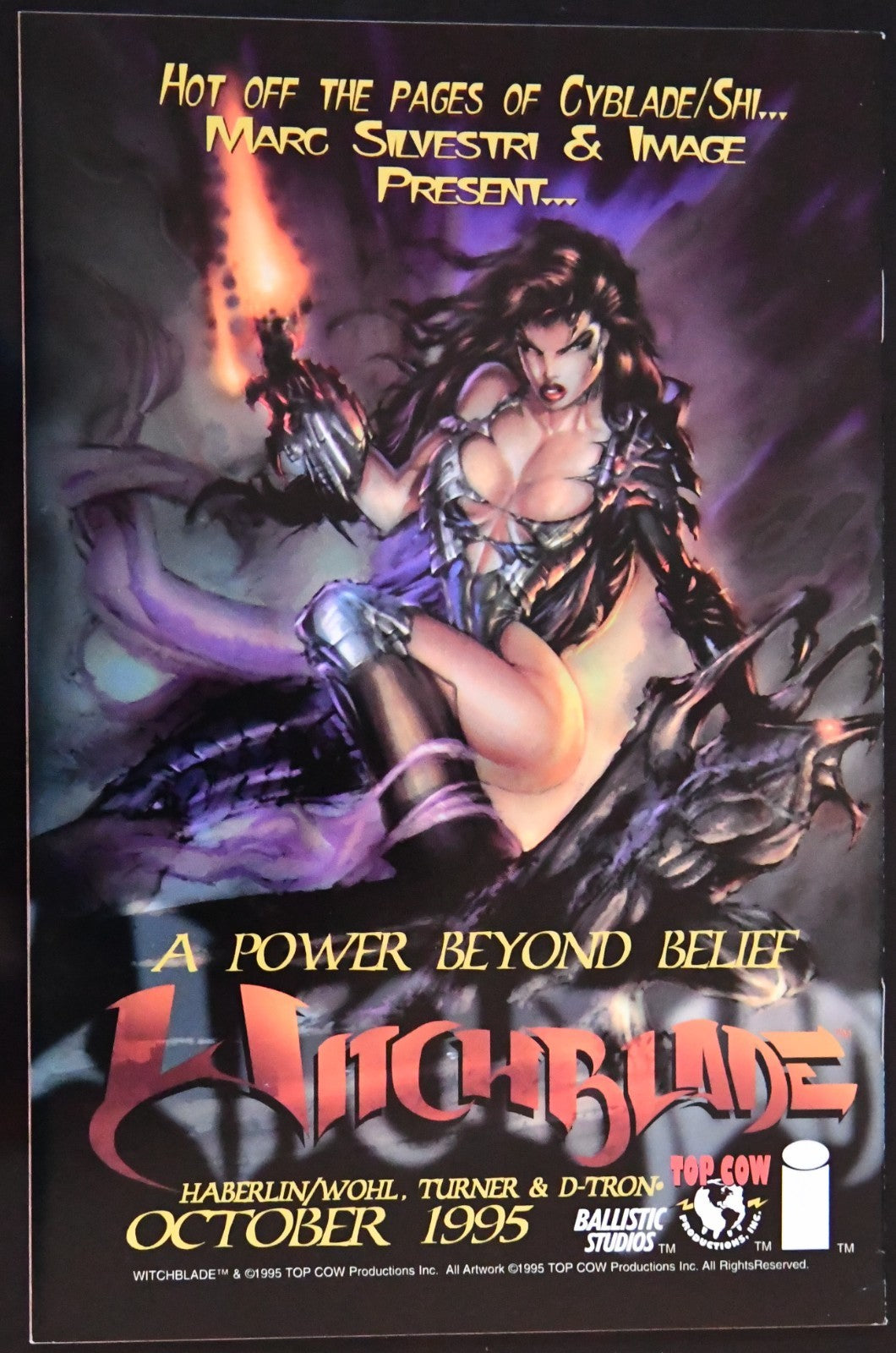 Cyblade / Shi: The Battle For Independents #1 1995 1st app Witchblade