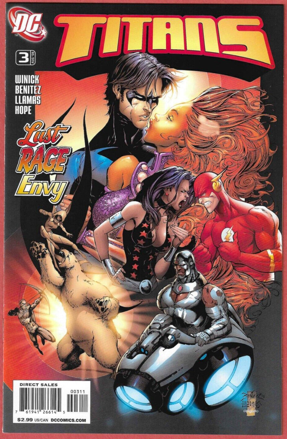 The Titans #1-11 2008 DC Comics Lot Nightwing Teen Titans