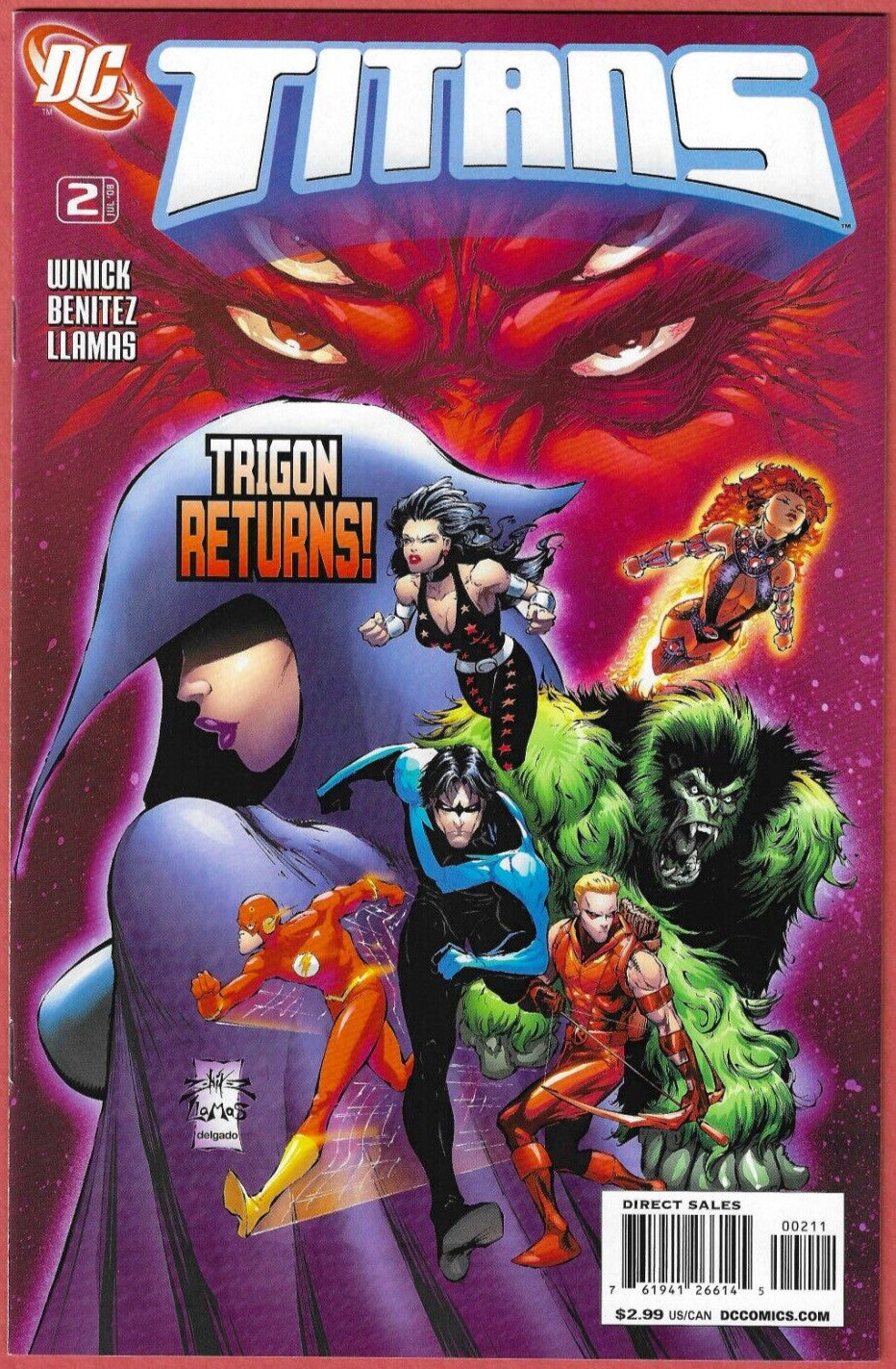 The Titans #1-11 2008 DC Comics Lot Nightwing Teen Titans