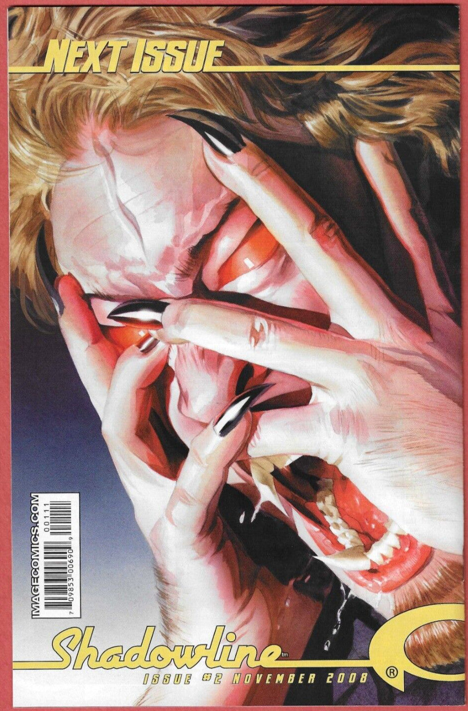 Savage 1, 3, 4 Image Comics Shadowline Niles Mayhew 2008