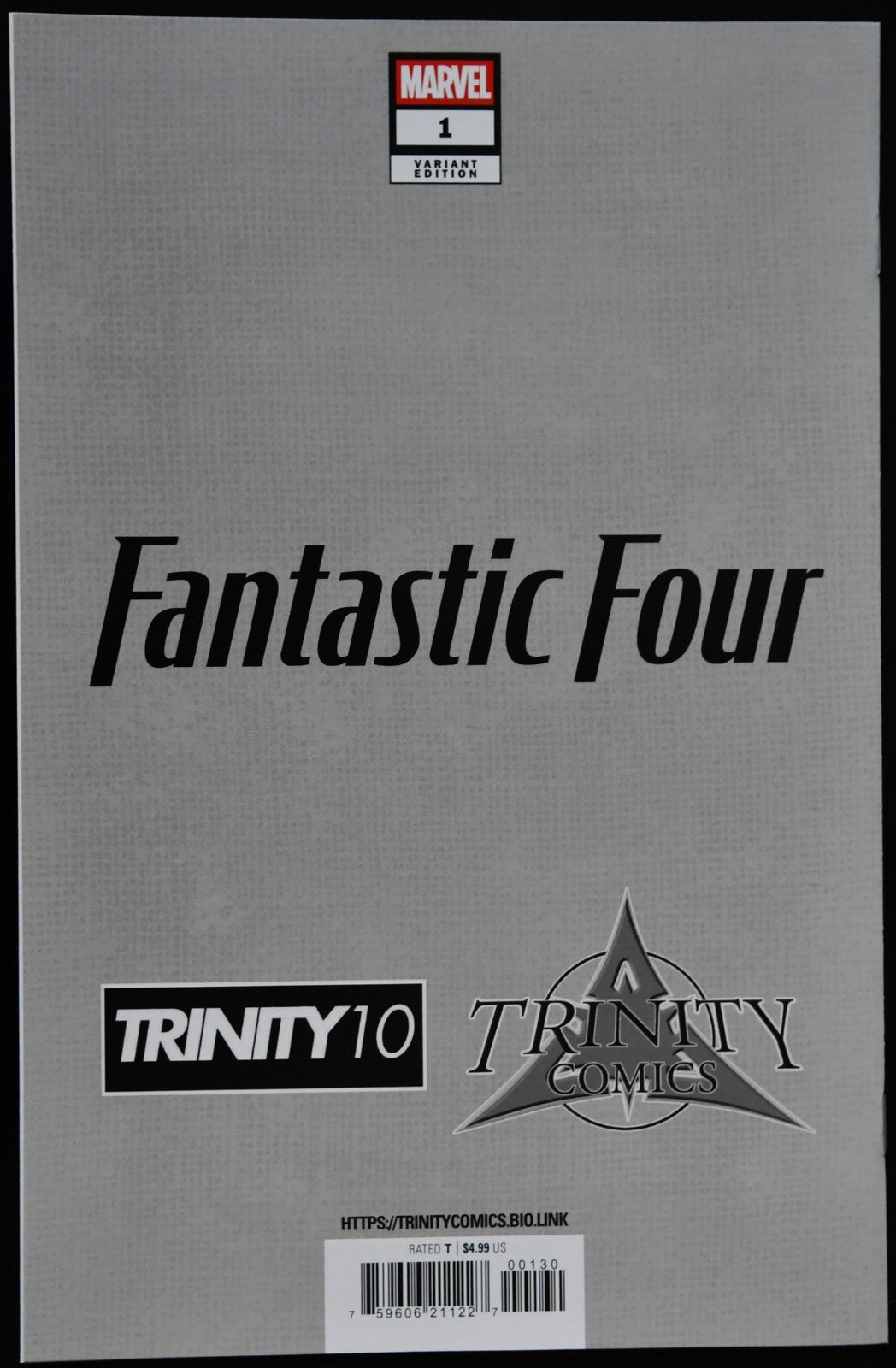 Fantastic Four #1 Adi Granov SDCC Trinity Comics