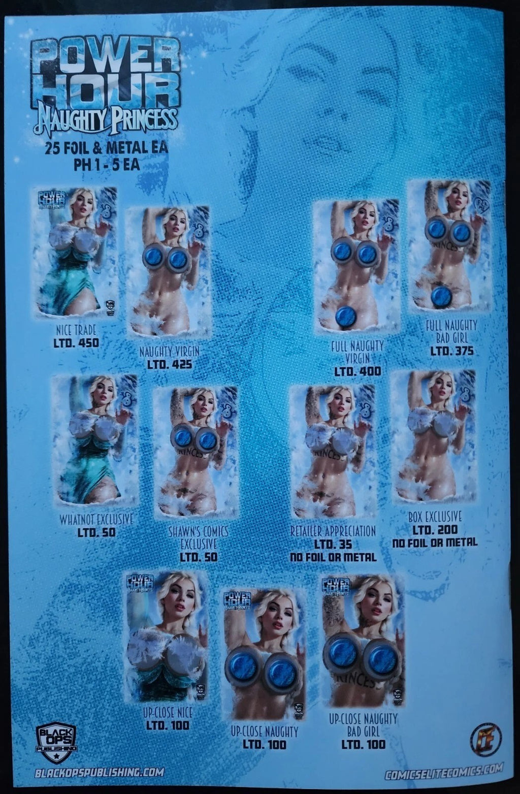 Power Hour #2 Shikarii Ice Queen Elsa 4 Book Box Set