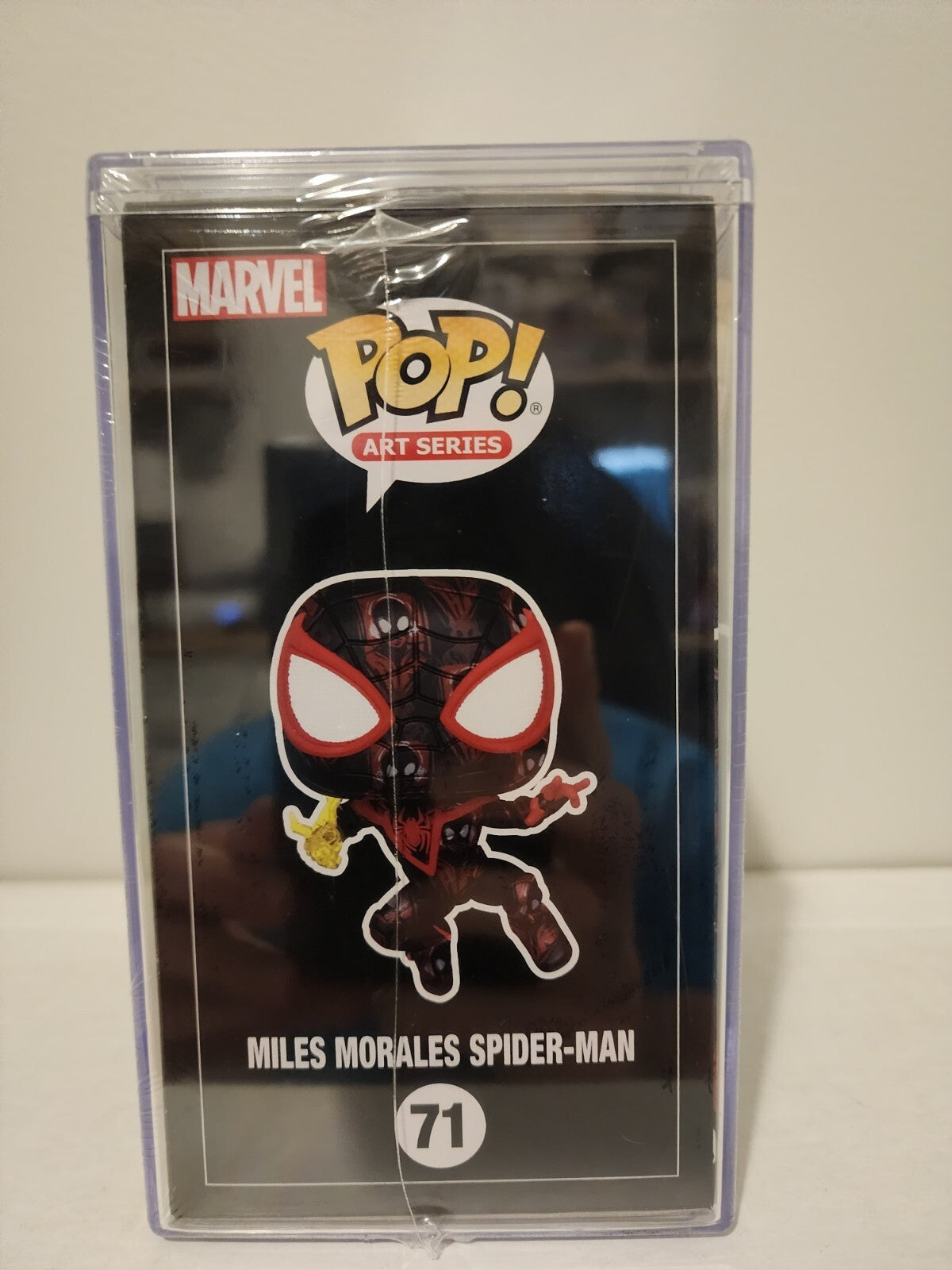 Funko Pop! Art Series Marvel: MILES MORALES SPIDER-MAN #71 Target Exclusive