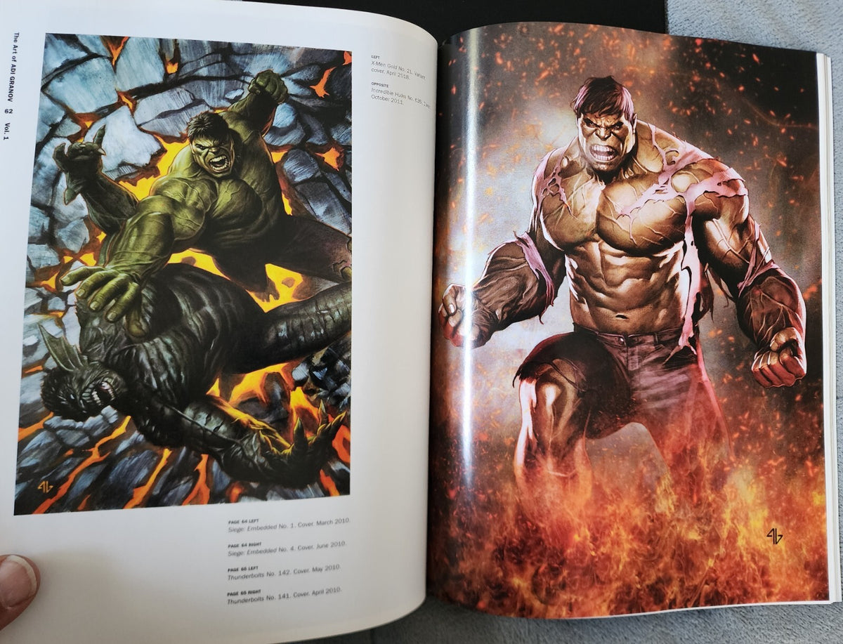 MARVEL MONOGRAPH THE ART OF ADI GRANOV Volume 1 TPB Marvel Comics