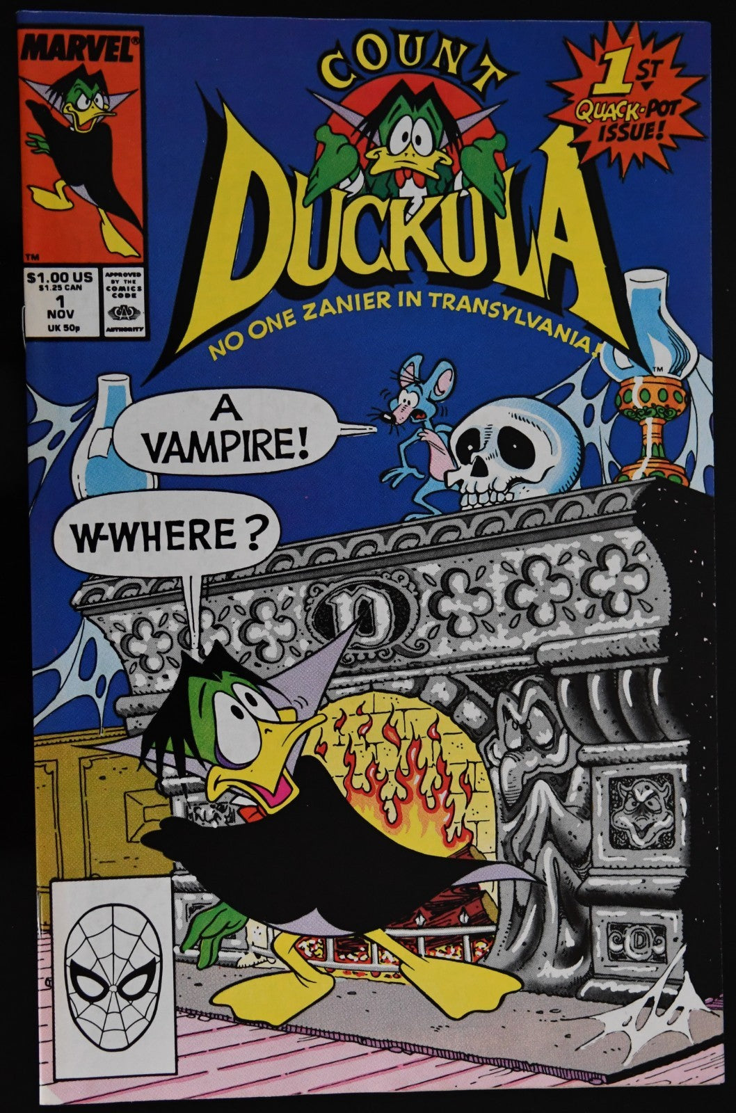 Count Duckula #1 (Marvel Comics November 1988) cpy1