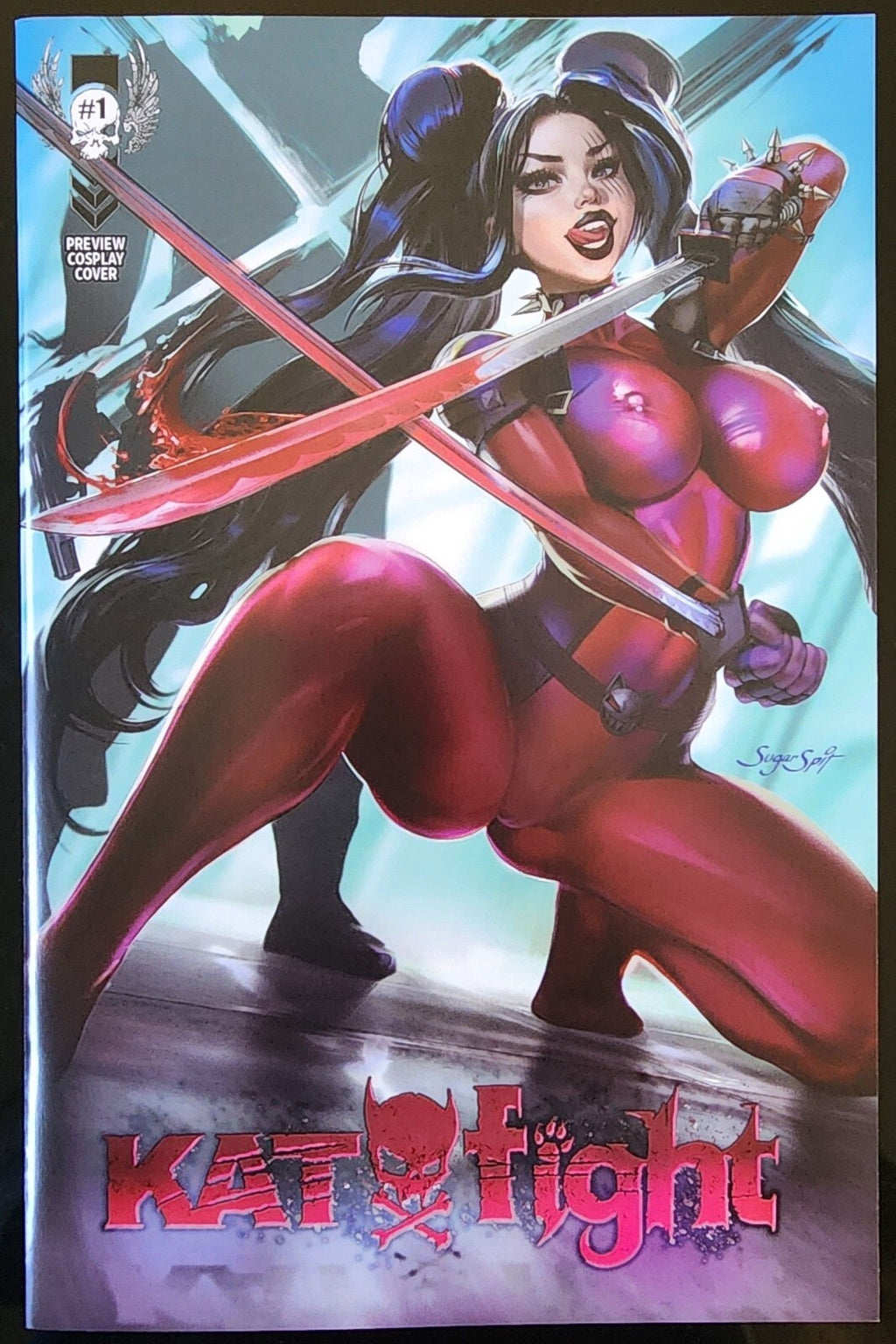 Katfight #1 Sugar Spit Slice & Dice Nice Trade Variant