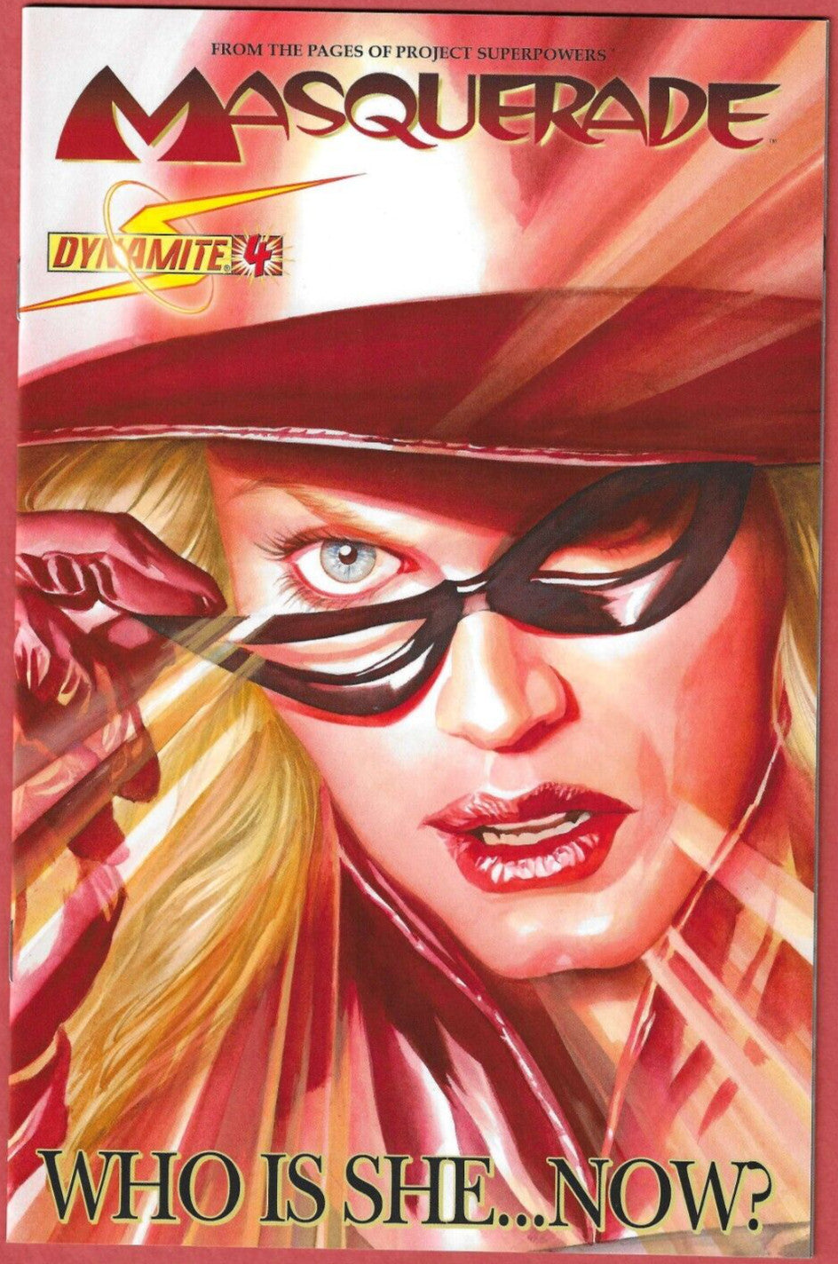 Masquerade 1-4 2009 Dynamite Comics Lot Alex Ross Bundle Project Superpowers