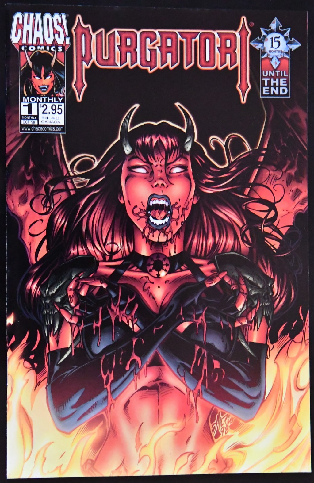 Purgatori (1998-1999) Chaos Comics Choose Your Issue