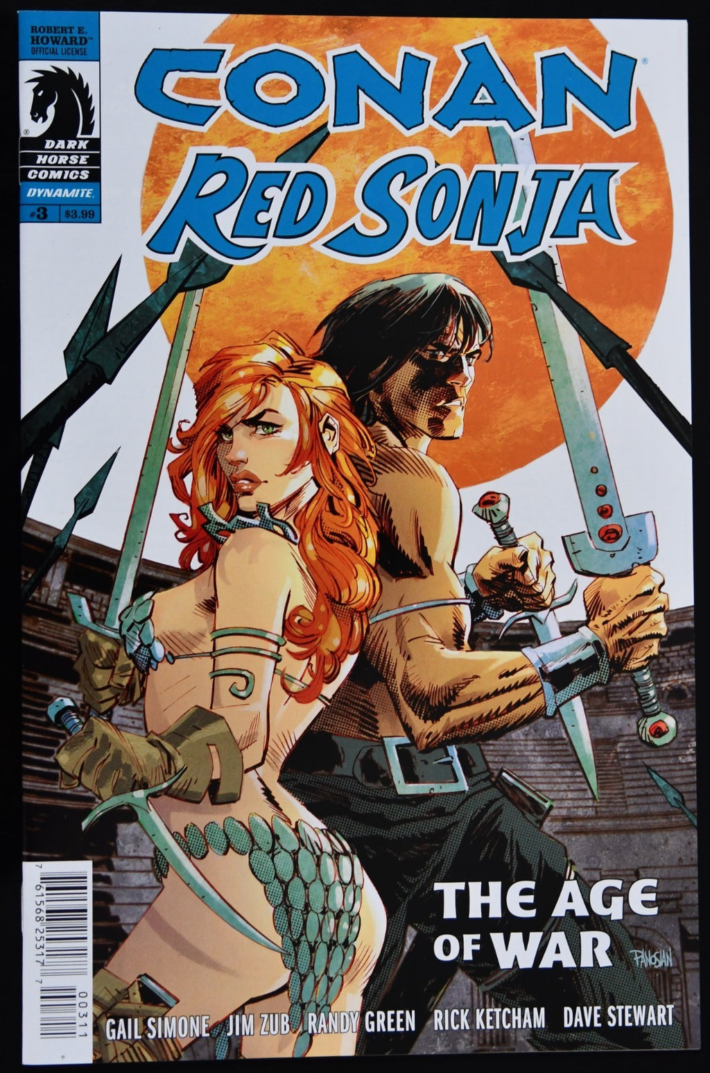 Conan / Red Sonja #3 2015 Dan Panosian