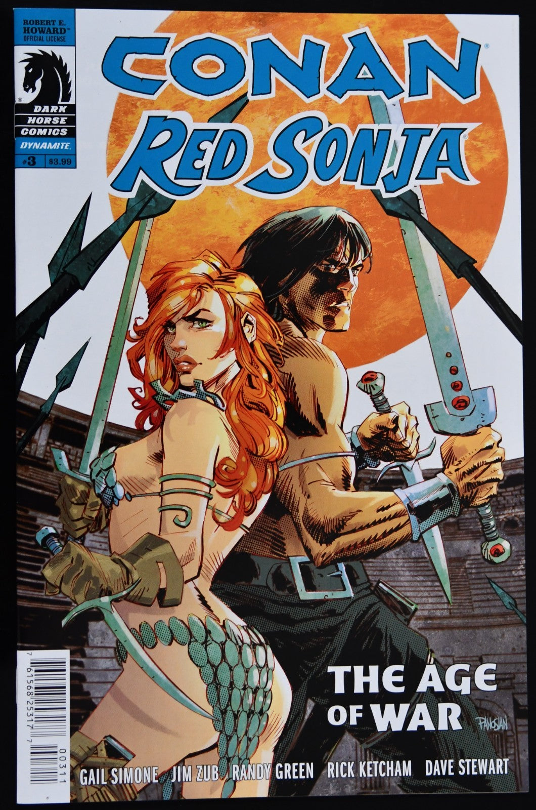 Conan / Red Sonja #3 2015 Dan Panosian