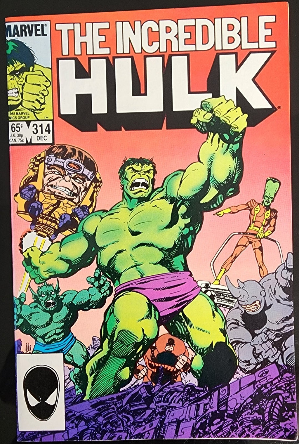 Incredible Hulk #314 Annual 12 1983 1985