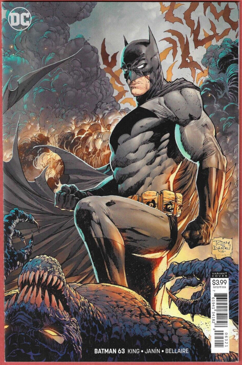 Batman, Vol 3. #63b 2019 DC Comics Tony S Daniel Variant