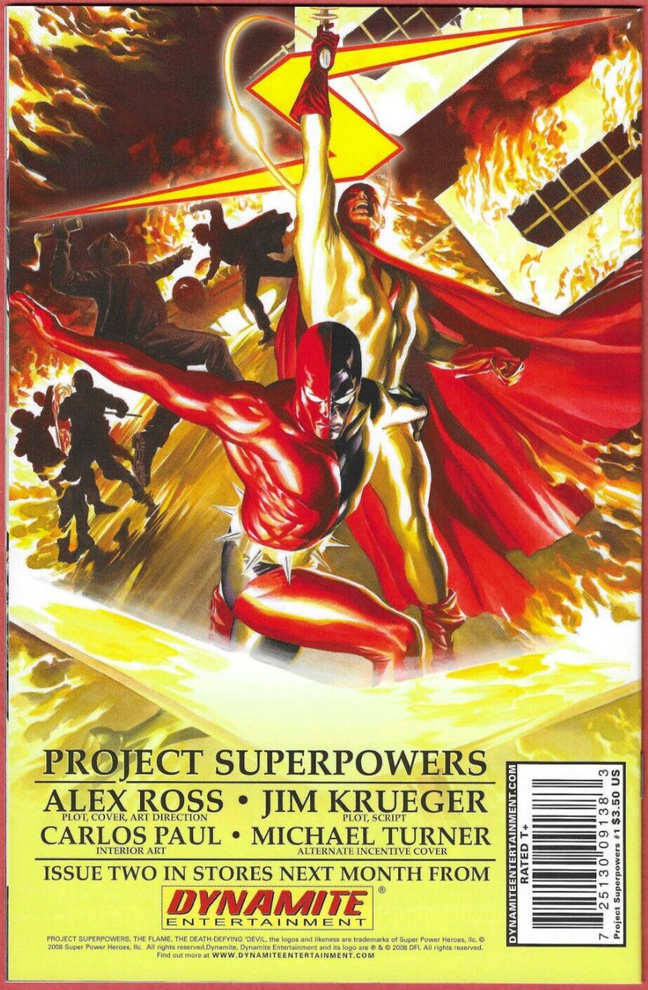 Project Superpowers Chapter 1 #0-7 Complete 1/2 X-Mas Christmas Carol Alex Ross