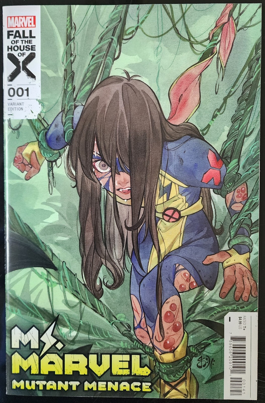 MS. MARVEL: MUTANT MENACE #1 PEACH MOMOKO VARIANT