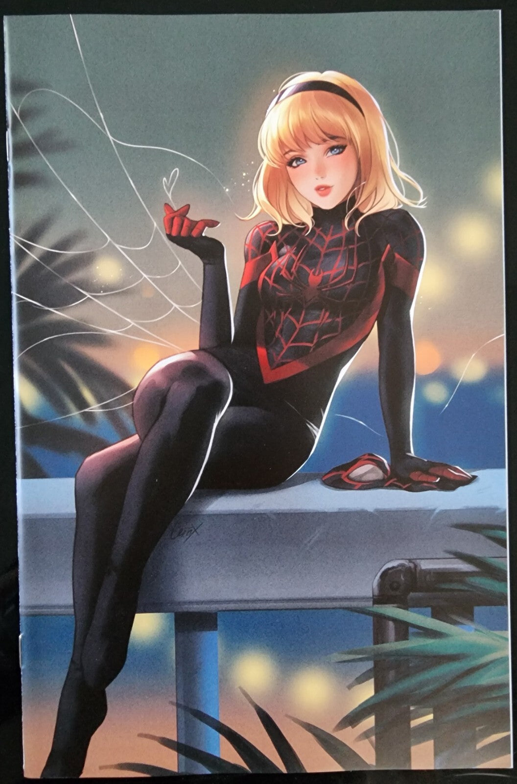 Spider-Gwen: The Ghost-Spider #2 Unknown Comics Leirix Exclusive Virgin Variant