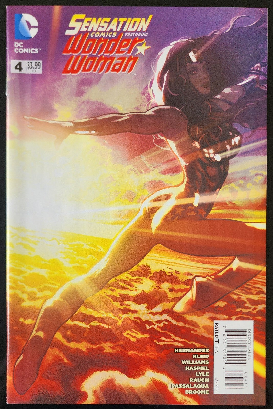 Sensational Comics Featuring Wonder Woman #4 Adam Hughes 2014