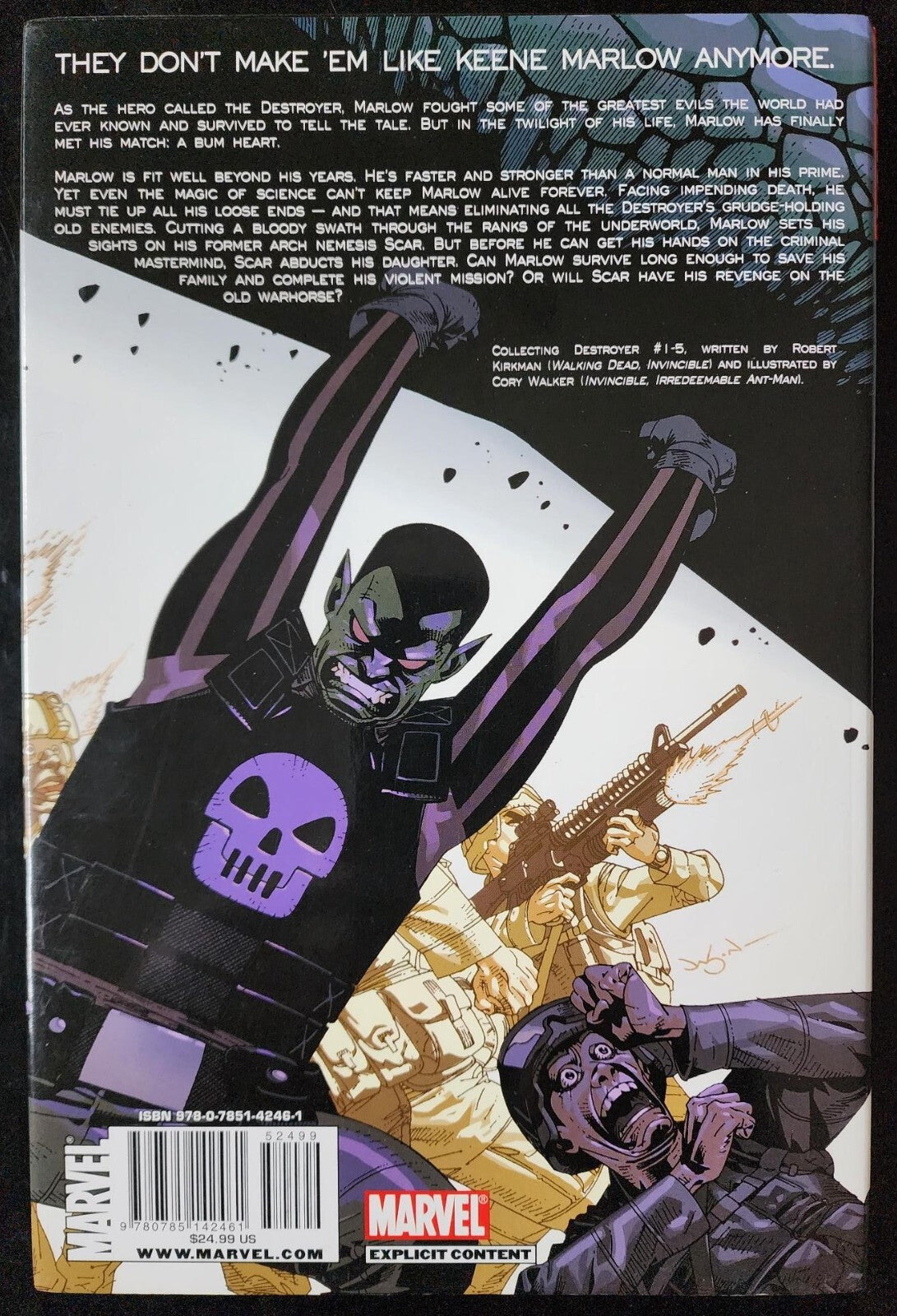 Destroyer by Robert Kirkman: Marvel Max Used