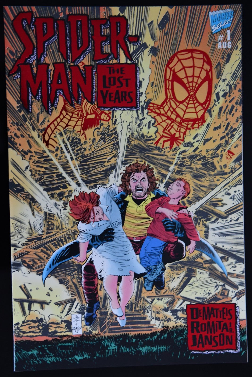 Spider-Man: the Lost Years #1 1995 1st app. Elizabeth Tyne (Janine Godbe)