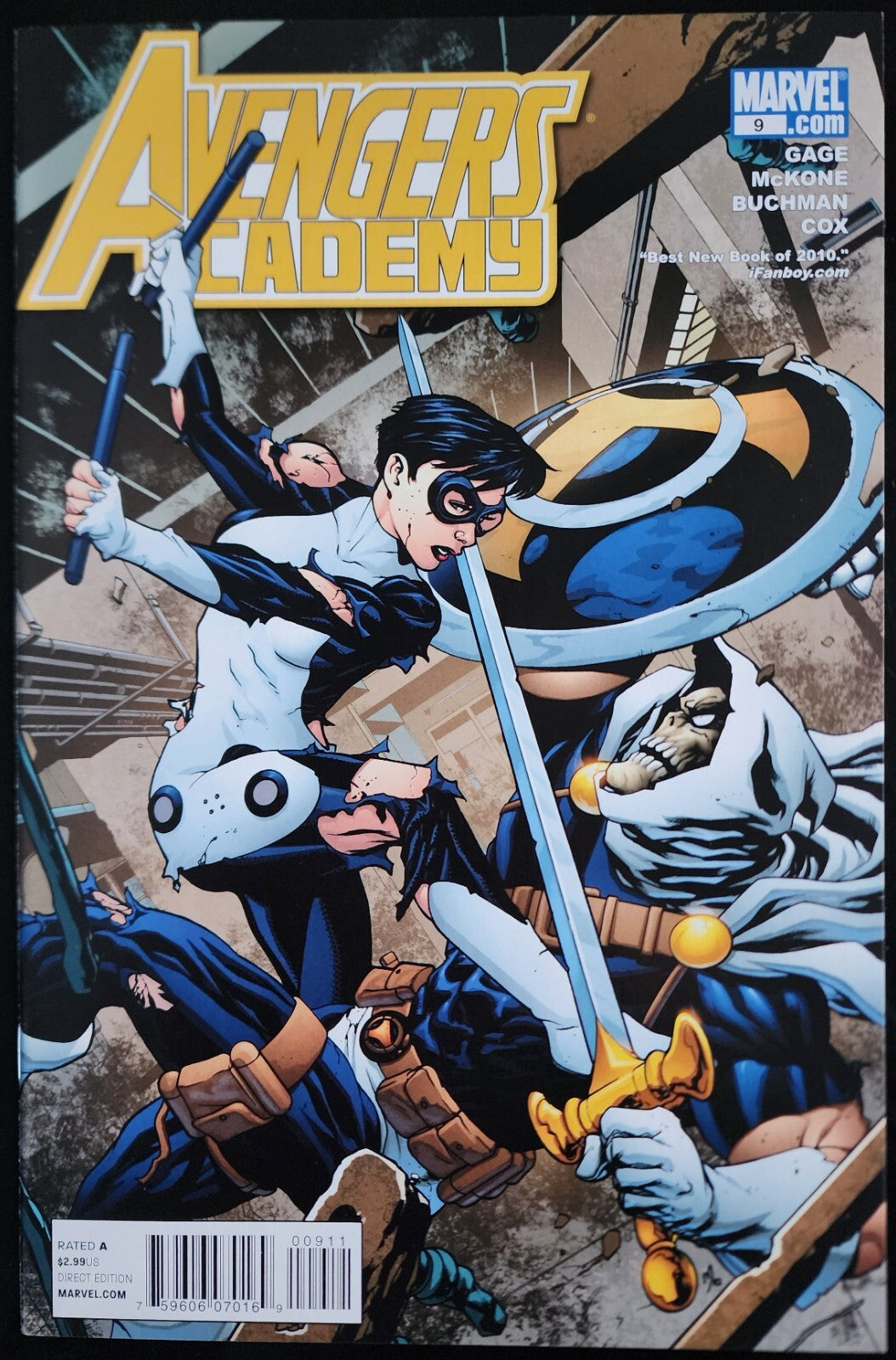 Avengers Academy #9 2011 cpy2