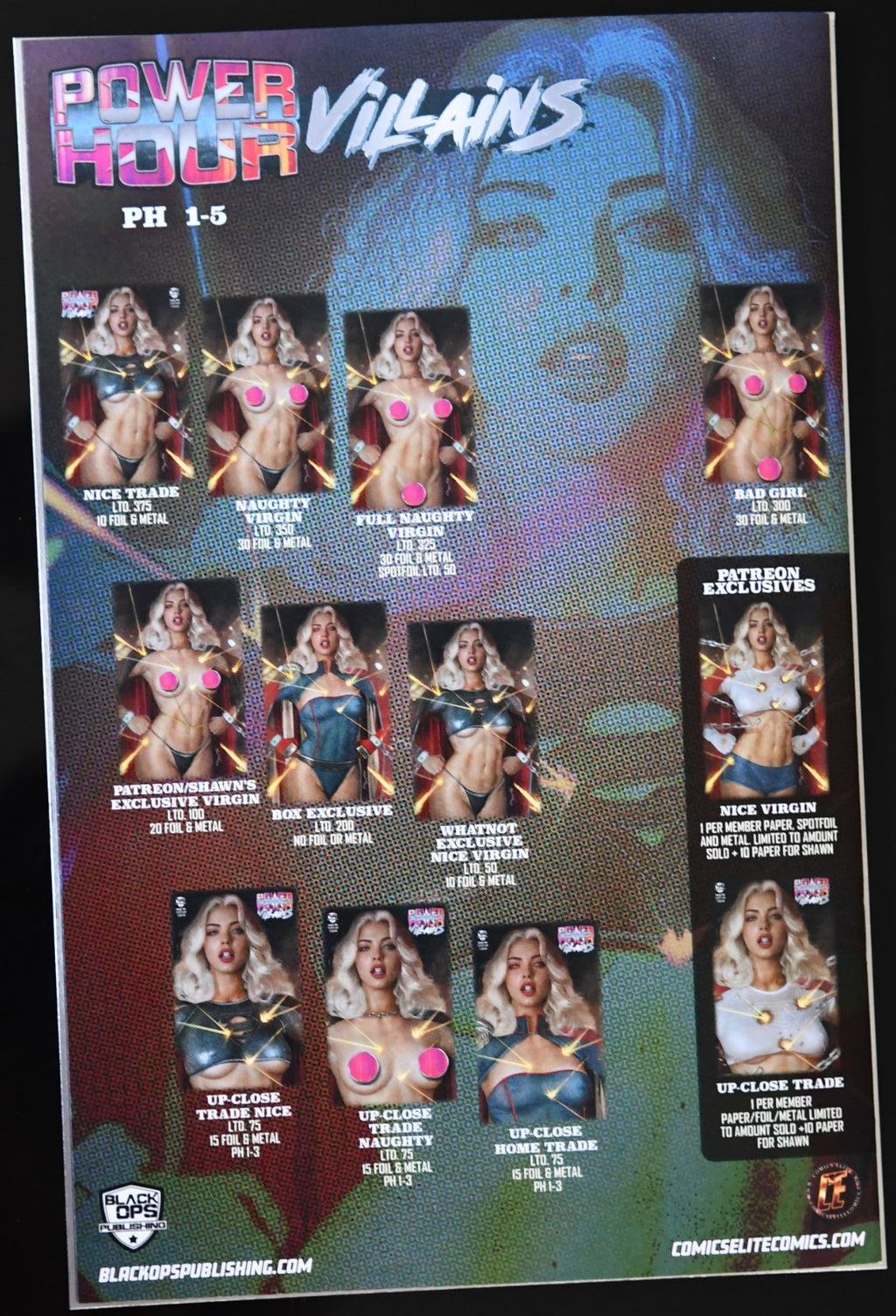 Power Hour #3 Shikarii Dark Steel Bad Girl Metal Ltd 9/30