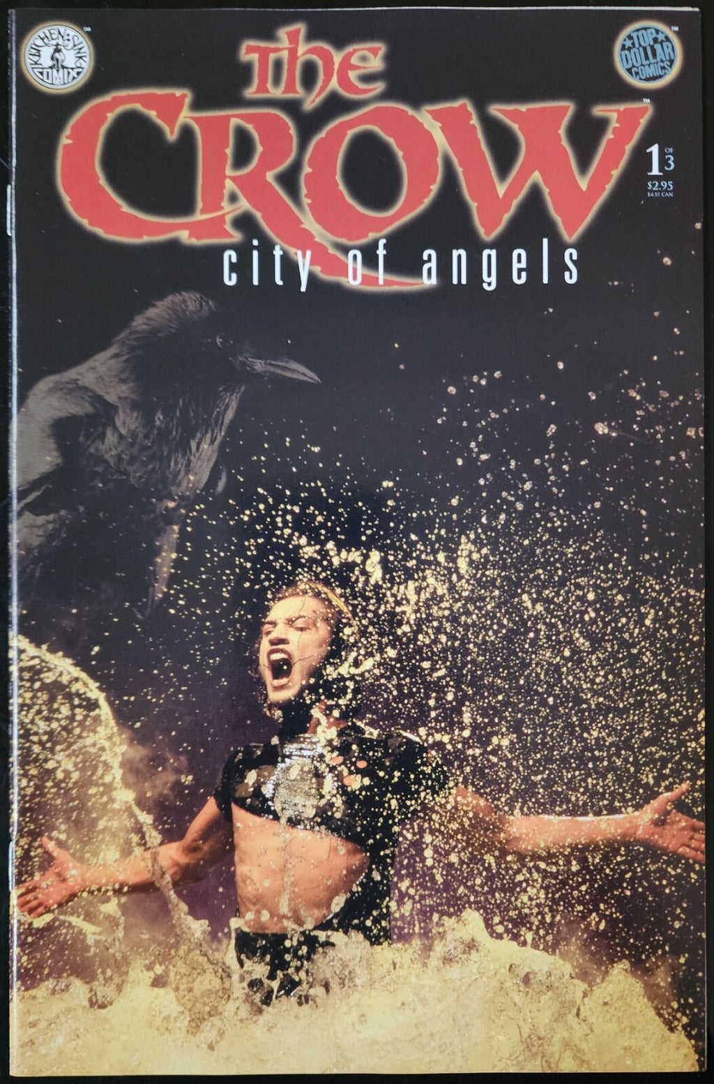 The Crow City of Angels 1b, 2b, 3b Complete Kitchen Sink Comix 1996