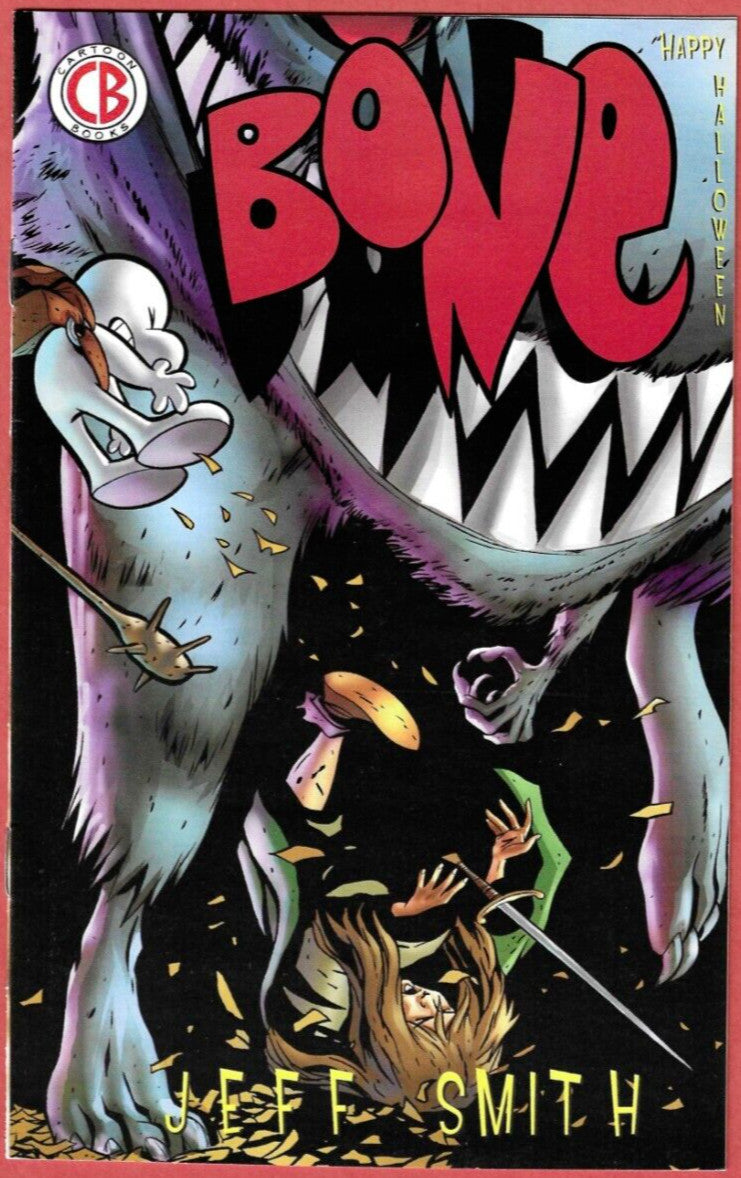 BONE Happy Halloween Promo Mini-Comic Book by Jeff Smith 2008 Cartoon Books