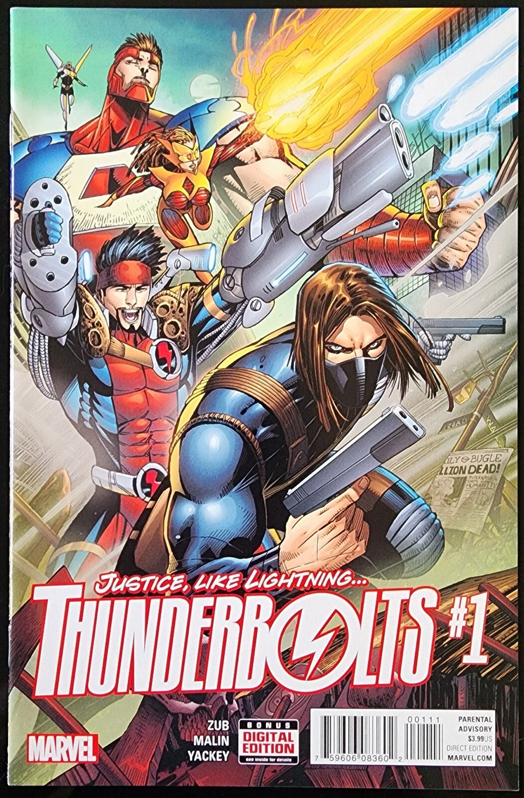 Thunderbolts #1 2016 Jon Malin