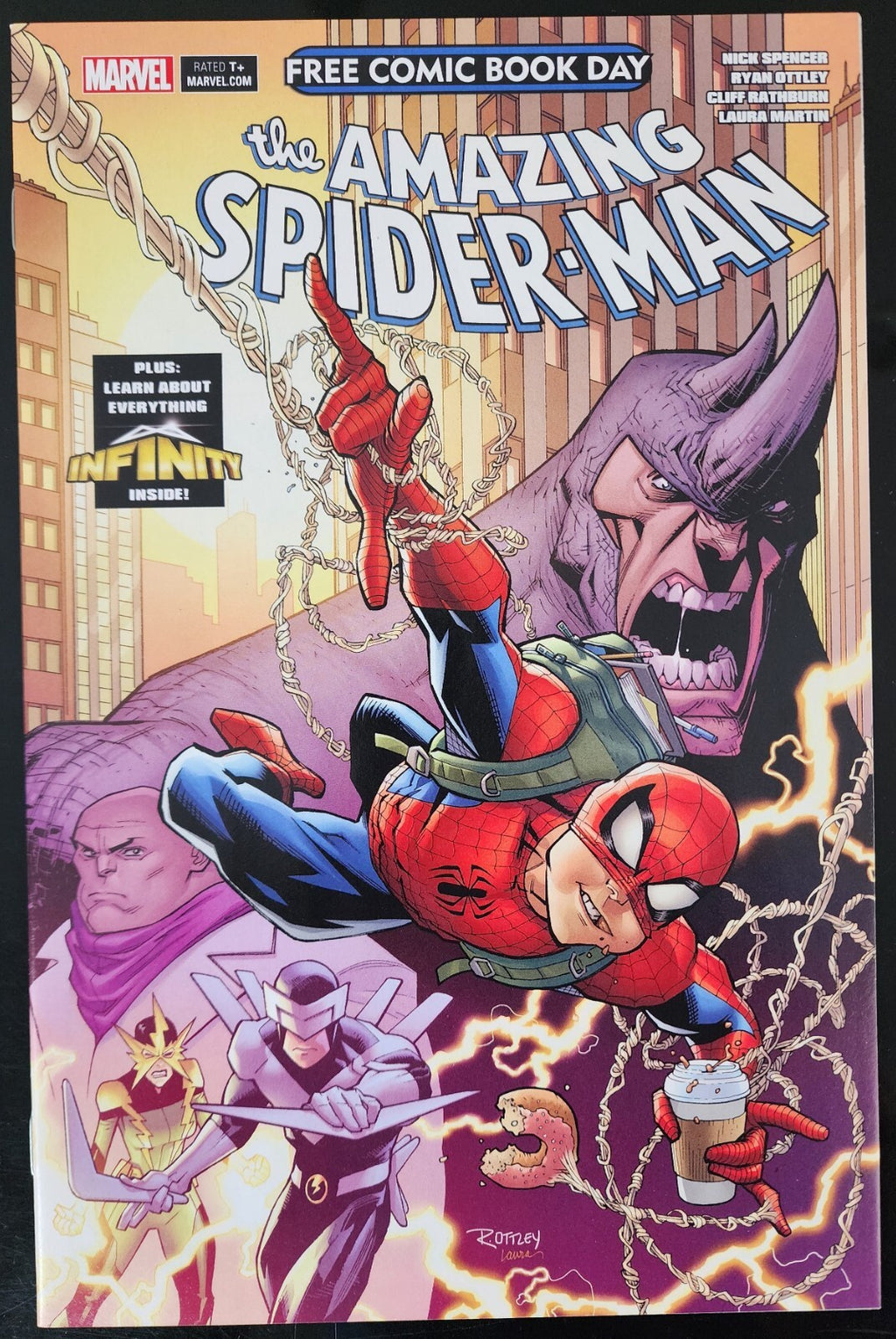 Free Comic Book Day 2018 (Infinity Watch: Amazing Spider-Man) (1A) Ryan Ottley