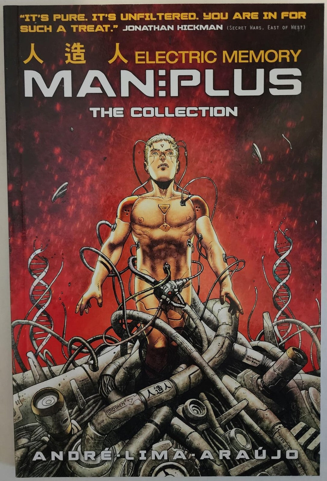 MAN:PLUS: THE COLLECTION Trade Paperback Graphic Novel Titan Comics 2016