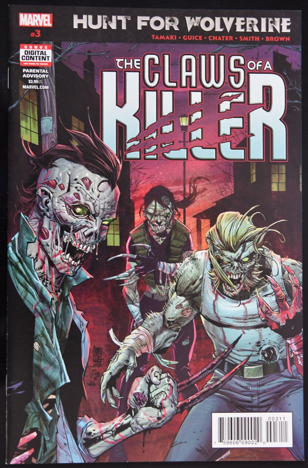 Hunt for Wolverine: the Claws of a Killer #3 2018 Giuseppe Camuncoli