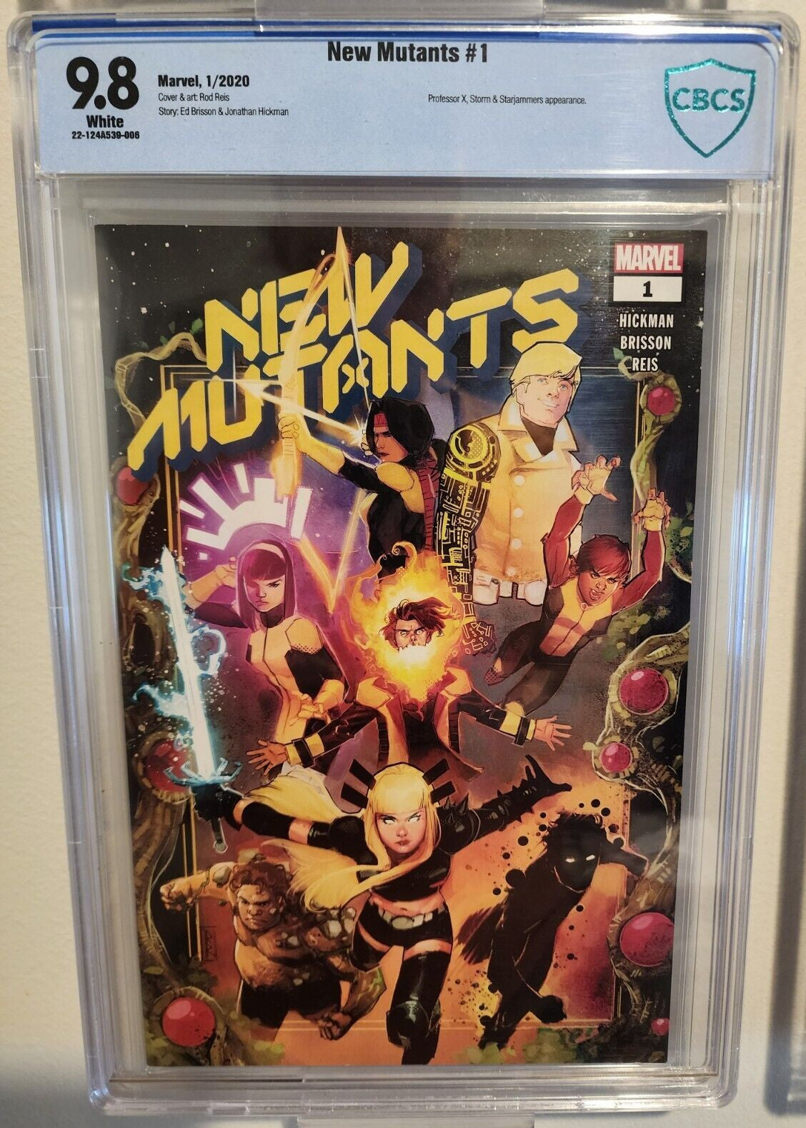 New Mutants #1 CBCS 9.8 Professor X, Storm, Starjammers Not CGC 2020